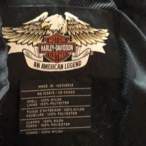 Mens Harley Davidson jacket mint condition size M - Picture 8 of 8